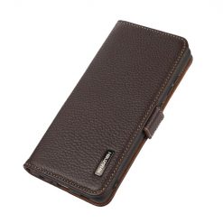 Lacné Kryty | Kožené puzdro Khazneh leather case hnedé – Samsung Galaxy S22 Ultra | Lacné Kryty
