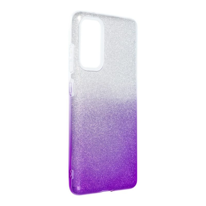 Lacné Kryty | Ligotavý Kryt Forcell Shining transparentno-fialový – Samsung Galaxy A13 5G