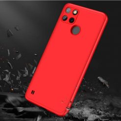 Ochranný kryt 360 Protection červený – Realme C21Y | Lacné Kryty Lacné Kryty | Ochranný kryt 360 Protection červený – Realme C21Y | Lacné Kryty