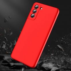 Ochranný kryt 360 Protection červený – Samsung Galaxy S21 FE | Lacné Kryty Lacné Kryty | Ochranný kryt 360 Protection červený – Samsung Galaxy S21 FE | Lacné Kryty