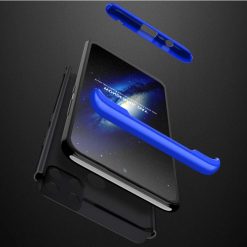 Lacné Kryty | Ochranný kryt 360 Protection čierno-modrý – Realme C21Y | Lacné Kryty