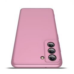 Ochranný kryt 360 Protection ružový – Samsung Galaxy S21 FE | Lacné Kryty Lacné Kryty | Ochranný kryt 360 Protection ružový – Samsung Galaxy S21 FE | Lacné Kryty
