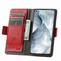 Peňaženkové puzdro CaseNeo červené – Realme GT Master | Lacné Kryty Lacné Kryty | Peňaženkové puzdro CaseNeo červené – Realme GT Master | Lacné Kryty