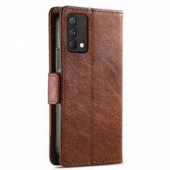 Lacné Kryty | Peňaženkové puzdro CaseNeo hnedé – Realme GT Master | Lacné Kryty