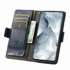 Lacné Kryty | Peňaženkové puzdro CaseNeo modré – Realme GT Master | Lacné Kryty