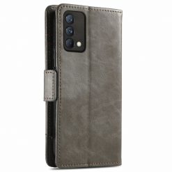 Lacné Kryty | Peňaženkové puzdro CaseNeo sivé – Realme GT Master | Lacné Kryty