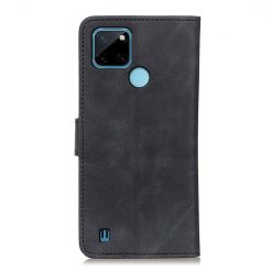Lacné Kryty | Peňaženkové puzdro Khazneh čierne – Realme C21Y / Realme C25Y | Lacné Kryty