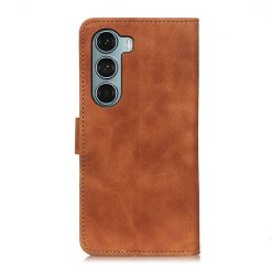 Peňaženkové puzdro Khazneh hnedé – Motorola Moto G200 5G | Lacné Kryty Lacné Kryty | Peňaženkové puzdro Khazneh hnedé – Motorola Moto G200 5G | Lacné Kryty