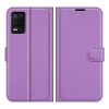 Lacné Kryty | Peňaženkové puzdro Litchi hnedé – Realme 8 5G | Lacné Kryty