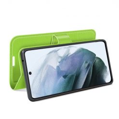 Peňaženkové puzdro Litchi limetkové – Samsung Galaxy S21 FE | Lacné Kryty Lacné Kryty | Peňaženkové puzdro Litchi limetkové – Samsung Galaxy S21 FE | Lacné Kryty
