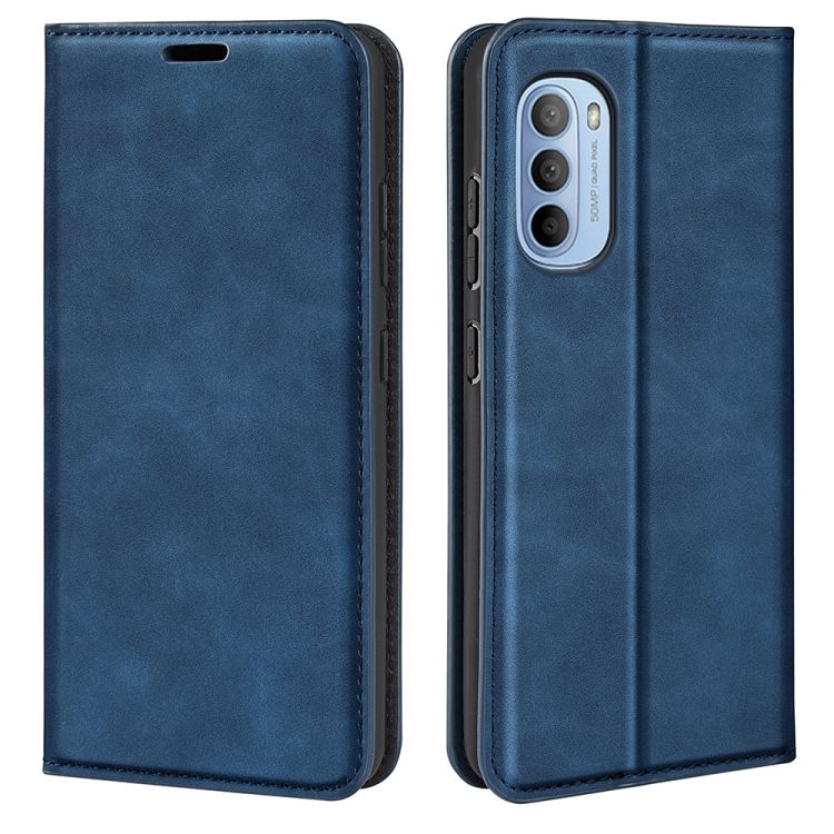 Peňaženkové puzdro Posh magnetic case modré – Motorola Moto G31 / G41