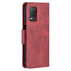 Peňaženkové puzdro Retro Lambskin červené – Realme 8 5G | Lacné Kryty Lacné Kryty | Peňaženkové puzdro Retro Lambskin červené – Realme 8 5G | Lacné Kryty