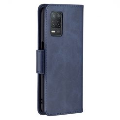 Peňaženkové puzdro Retro Lambskin modré – Realme 8 5G | Lacné Kryty Lacné Kryty | Peňaženkové puzdro Retro Lambskin modré – Realme 8 5G | Lacné Kryty