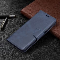 Peňaženkové puzdro Retro Lambskin modré – Realme 8 5G | Lacné Kryty Lacné Kryty | Peňaženkové puzdro Retro Lambskin modré – Realme 8 5G | Lacné Kryty