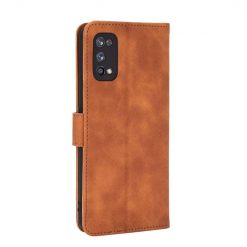 Peňaženkové puzdro Solid hnedé – Realme 7 Pro | Lacné Kryty Lacné Kryty | Peňaženkové puzdro Solid hnedé – Realme 7 Pro | Lacné Kryty