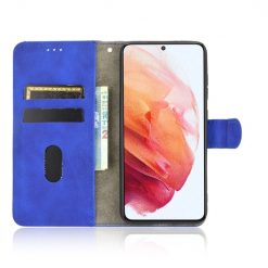 Peňaženkové puzdro Solid modré – Samsung Galaxy S21 FE | Lacné Kryty Lacné Kryty | Peňaženkové puzdro Solid modré – Samsung Galaxy S21 FE | Lacné Kryty