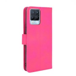 Lacné Kryty | Peňaženkové puzdro Solid ružové – Realme 8 / Realme 8 Pro | Lacné Kryty