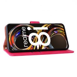 Peňaženkové puzdro Solid ružové – Realme 8i | Lacné Kryty Lacné Kryty | Peňaženkové puzdro Solid ružové – Realme 8i | Lacné Kryty