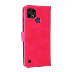 Lacné Kryty | Peňaženkové puzdro Solid ružové – Realme C21Y | Lacné Kryty