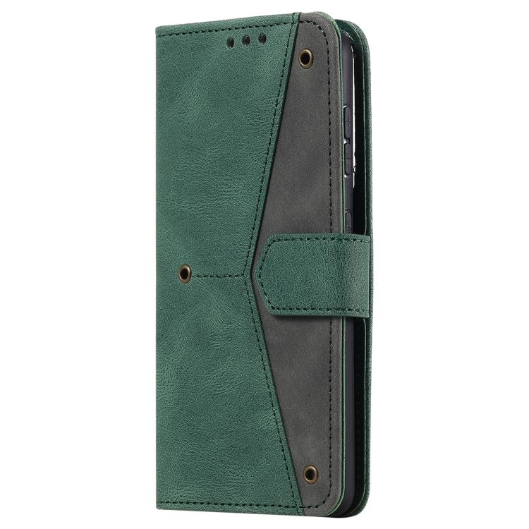 Peňaženkové puzdro Stitchy Book Case zelené – Samsung Galaxy S21 FE