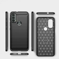 Zadný kryt Carbon Čierny – Motorola Moto E20 / E30 / E40 | Lacné Kryty Lacné Kryty | Zadný kryt Carbon Čierny – Motorola Moto E20 / E30 / E40 | Lacné Kryty