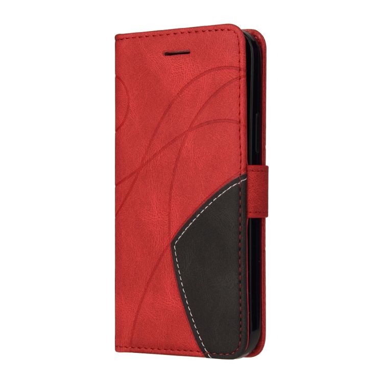 E-shop Knižkové puzdro Dual-color červené – Vivo Y21 / Y21s / Y33s