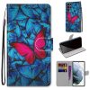 Lacné Kryty | Knižkové puzdro Trendy Cross case Hviezdna obloha – Samsung Galaxy S22 Ultra | Lacné Kryty