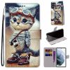 Peňaženkové puzdro Stitching čierno-oranžové – Samsung Galaxy S22 Ultra | Lacné Kryty Lacné Kryty | Peňaženkové puzdro Stitching čierno-oranžové – Samsung Galaxy S22 Ultra | Lacné Kryty