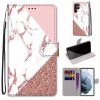 Lacné Kryty | Knižkové puzdro Trendy Cross case Makrónky – Samsung Galaxy S22 Ultra | Lacné Kryty
