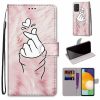 Lacné Kryty | Knižkové puzdro Trendy Cross case Čiernobiely lev – Samsung Galaxy A53 5G | Lacné Kryty