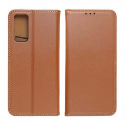 Lacné Kryty | Kožené puzdro Smart Pro hnedé – Samsung Galaxy S22 Ultra | Lacné Kryty