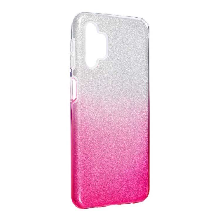 Ligotavý Kryt Forcell Shining transparentno-ružový – Samsung Galaxy A53 5G