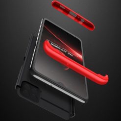 Lacné Kryty | Ochranný kryt 360 Protection čierno-červený – Samsung Galaxy A12 / M12 | Lacné Kryty