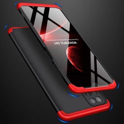 Lacné Kryty | Ochranný kryt 360 Protection čierno-červený – Samsung Galaxy A12 / M12 | Lacné Kryty