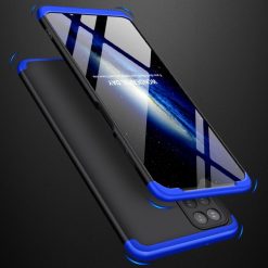 Lacné Kryty | Ochranný kryt 360 Protection čierno-modrý – Samsung Galaxy A12 / M12 | Lacné Kryty