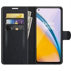Peňaženkové puzdro Litchi čierne – OnePlus Nord 2 5G | Lacné Kryty Lacné Kryty | Peňaženkové puzdro Litchi čierne – OnePlus Nord 2 5G | Lacné Kryty
