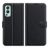 Lacné Kryty | Peňaženkové puzdro Litchi biele – OnePlus Nord 2 5G | Lacné Kryty