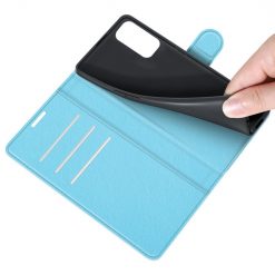 Peňaženkové puzdro Litchi modré – OnePlus Nord 2 5G | Lacné Kryty Lacné Kryty | Peňaženkové puzdro Litchi modré – OnePlus Nord 2 5G | Lacné Kryty