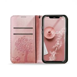 Lacné Kryty | Peňaženkové puzdro Mezzo tree ružové – Samsung Galaxy A53 5G | Lacné Kryty