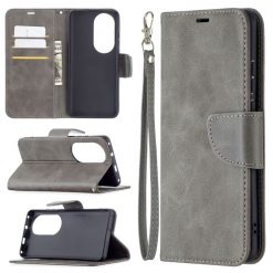 Peňaženkové puzdro Retro Lambskin sivé – Huawei P50 Pro | Lacné Kryty Lacné Kryty | Peňaženkové puzdro Retro Lambskin sivé – Huawei P50 Pro | Lacné Kryty