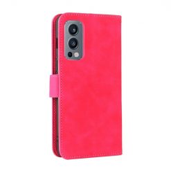 Lacné Kryty | Peňaženkové puzdro Solid červené – OnePlus Nord 2 5G | Lacné Kryty