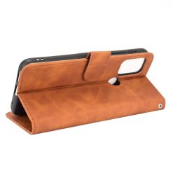 Peňaženkové puzdro Solid hnedé – Motorola Moto G10 / G30 | Lacné Kryty Lacné Kryty | Peňaženkové puzdro Solid hnedé – Motorola Moto G10 / G30 | Lacné Kryty