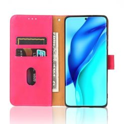 Lacné Kryty | Peňaženkové puzdro Solid ružové – Huawei P50 Pro | Lacné Kryty