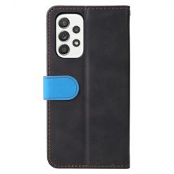 Peňaženkové puzdro Stitching čierno-modré – Samsung Galaxy A53 5G | Lacné Kryty Lacné Kryty | Peňaženkové puzdro Stitching čierno-modré – Samsung Galaxy A53 5G | Lacné Kryty