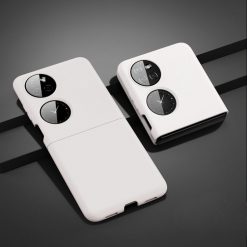 Plastový kryt Ultra-thin folding biely – Huawei P50 Pocket