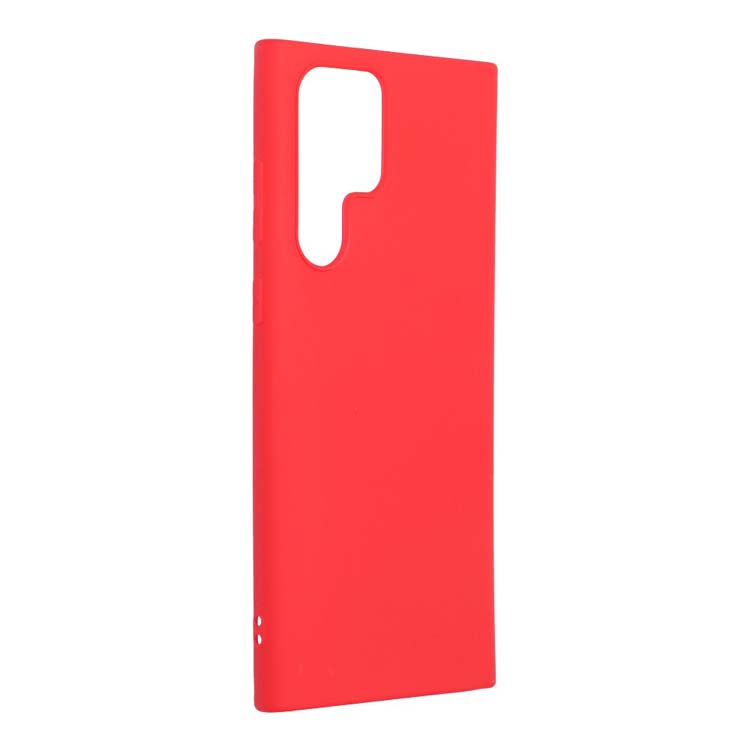 Silikónový kryt Soft case červený – Samsung Galaxy S22 Ultra