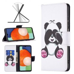 Detské knižkové puzdro Trendy Cross case Malá panda – Samsung Galaxy A13 (4G) | Lacné Kryty Lacné Kryty | Detské knižkové puzdro Trendy Cross case Malá panda – Samsung Galaxy A13 (4G) | Lacné Kryty