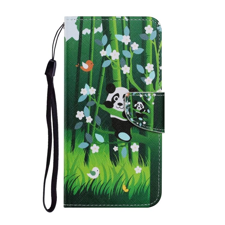 E-shop Detské knižkové puzdro Trendy Cross case Panda – Samsung Galaxy A12 / M12