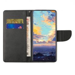 Lacné Kryty | Knižkové puzdro Trendy Cross case Čierna a biela mačka – Samsung Galaxy A13 (4G) | Lacné Kryty