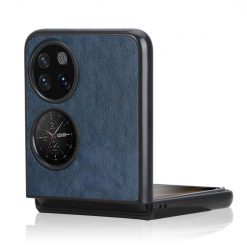 Kryt Shockproof Litchi Texture modrý – Huawei P50 Pocket | Lacné Kryty Lacné Kryty | Kryt Shockproof Litchi Texture modrý – Huawei P50 Pocket | Lacné Kryty
